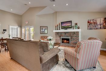 Clubhouse Fireplace Lounge